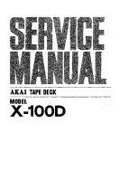 Akai X-100-D-Service-Manual 